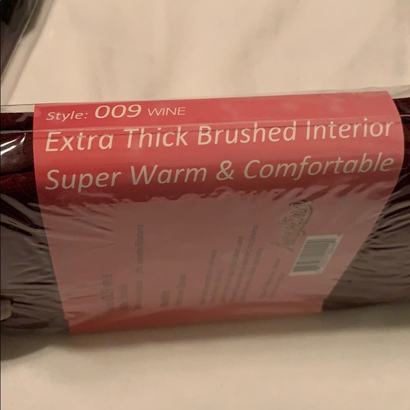 ❄️ THERMAL TIGHTS ❄️ CHARCOAL GRAY - Picture 2 of 2